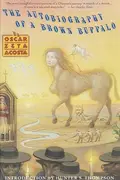 Book cover of The autobiography of a brown buffalo