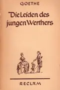 Book cover of Die Leiden des jungen Werthers