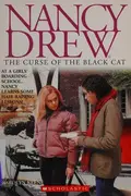Book cover of The curse of the black cat