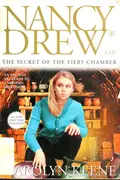 Book cover of The secret of the fiery chamber