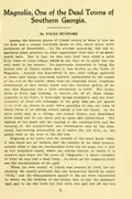 Book cover of The South Georgia historical and genealogical quarterly