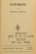 Book cover of Alpenrose
