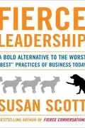 Book cover of Fierce leadership