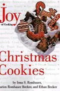 Book cover of The joy of cooking Christmas cookies