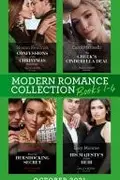 Book cover of Modern Romance October 2021 Books 1-4