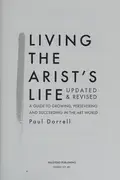Book cover of Living the artist's life