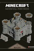 Book cover of Minecraft: Exploded Builds: Medieval Fortress
