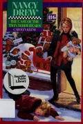 Book cover of The Case of the Twin Teddy Bears