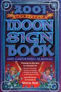 Book cover of Llewellyn's 2001 moon sign book & gardening almanac