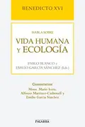 Book cover of Benedicto XVI habla sobre vida humana y ecología