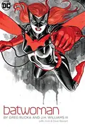 Book cover of Batwoman by Greg Rucka and J.H. Williams III