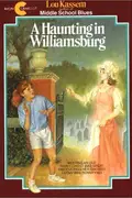 Book cover of A haunting in Williamsburg
