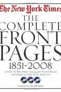 Book cover of New York Times: The Complete Front Pages: 1851-2008