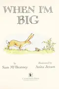 Book cover of When I'm big
