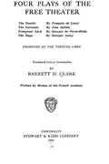 Book cover of Four plays of the Free theater...