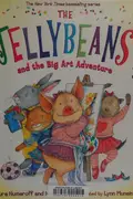 Book cover of The Jellybeans and the big art adventure