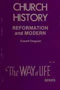 Book cover of Church history reformation and modern