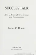 Book cover of Success Talk