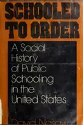 Book cover of Schooled by order