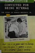 Book cover of Convicted for being Mi'kmaq