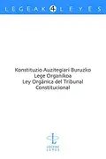 Book cover of Konstituzio Auzitegiari Buruzko Lege Organikoa - Ley Orgánica del Tribunal Constitucional