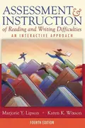 Book cover of Assessment and instruction of reading and writing difficulties