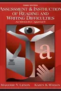 Book cover of Assessment and instruction of reading and writing difficulty
