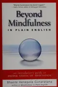 Book cover of Beyond mindfulness in plain English
