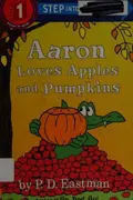 Book cover of Aaron loves apples and pumpkins