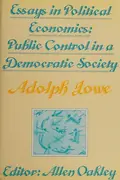 Book cover of Essays Political Economy