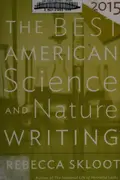 Book cover of The best American science and nature writing 2015