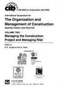 Book cover of Organization and Management of Construction