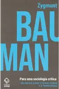 Book cover of Para uma sociologia crítica