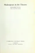 Book cover of Shakespeare in the theatre