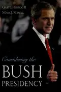 Book cover of Considering the Bush presidency