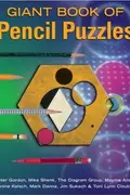 Book cover of Giant book of pencil puzzles