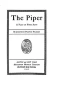 Book cover of The piper: a play in four acts