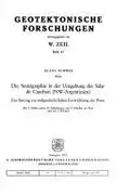 Book cover of Die Stratigraphie in der Umgebung des Salar de Cauchari (NW-Argentinien)