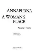 Book cover of Annapurna, a woman's place