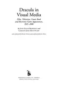 Book cover of Dracula in visual media