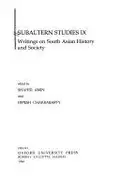 Book cover of Subaltern Studies