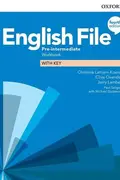 Book cover of English File - Pre-Intermediate