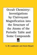 Book cover of Occult chemistry