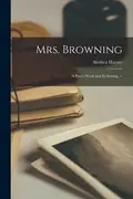 Book cover of Mrs. Browning