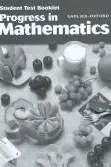 Book cover of Progress in Mathematics, Grade 5, Student Test Booklet
