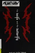 Book cover of The knife and the butterfly