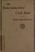 Book cover of Boston Cooking-School cook book