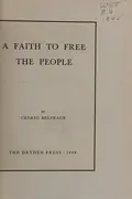 Book cover of Faith to Free the People