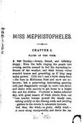 Book cover of Miss Mephistopheles