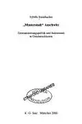 Book cover of ' Musterstadt' Auschwitz . Germanisierungspolitik und Judenmord in Ostoberschlesien